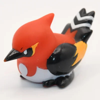 Figurine Pokemon Braisillon Fletchinder N°662 finger puppet
