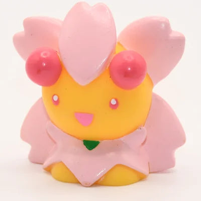 Figurine Pokemon Ceriflor Cherrim Kinoso N°421 pose soleil finger puppet