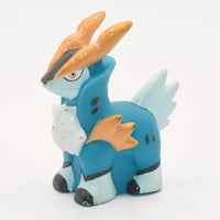 Figurine Pokemon Cobaltium Cobalion Kobalium N°638 pose b finger puppet