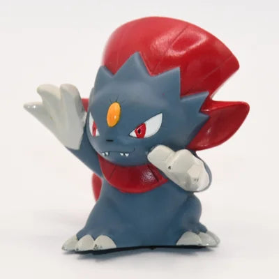 Figurine Pokemon Dimoret Weavile Snibunna N°461 pose e finger puppet