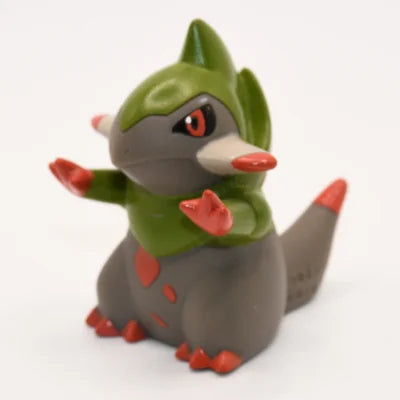 Figurine Pokemon Incisache Fraxure Shardrago N°611 finger puppet
