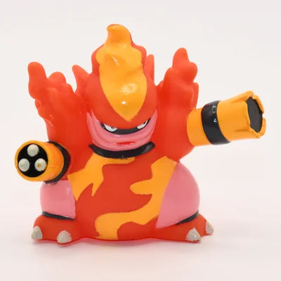 Figurine Pokemon Maganon Magmortar Magbrant N°467 pose b finger puppet