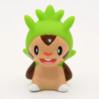 Figurine Pokemon Marisson Chespin Igamaro N°650 pose b finger puppet