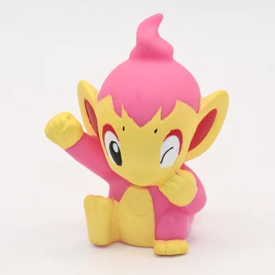 Figurine Pokemon Ouisticram Chimchar Panflam N°390 pose shiny finger puppet