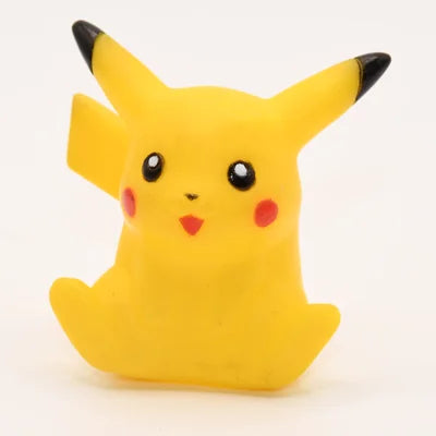 Figurine Pokemon Pikachu N°025 frange finger puppet