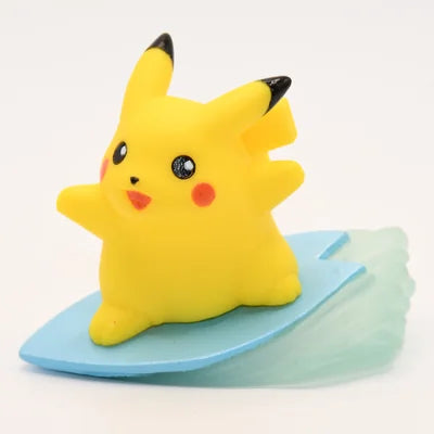 Figurine Pokemon Pikachu N°025 surfeur finger puppet