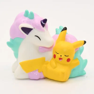 Figurine doigt Pokémon Pikachu Ponyta N°025 - duo-galar