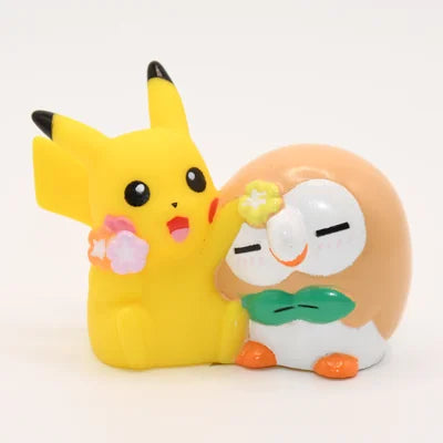 Figurine doigt Pokémon Pikachu Rowlet N°025 - duo