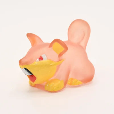 Figurine transparente Pokemon Ratata Rattata N°019