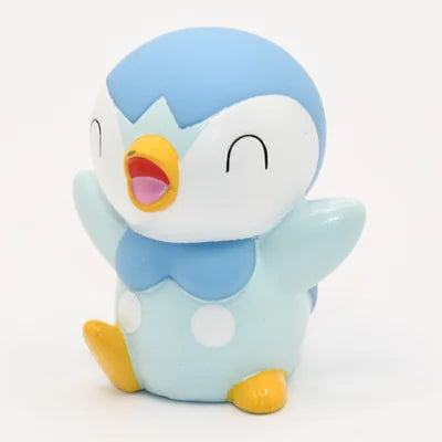 Figurine Pokemon Tiplouf Piplup Plinfa N°393 pose shiny finger puppet
