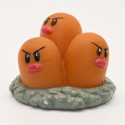 Figurine doigt Pokémon Triopikeur Dugtrio N°051
