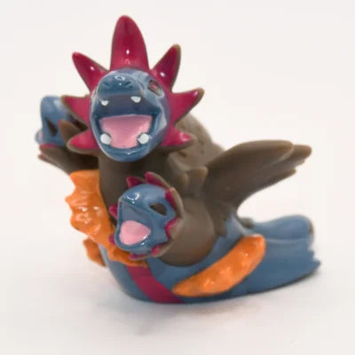Figurine Pokemon Trioxhydre Hydreigon Trikephalo N°635 finger puppet