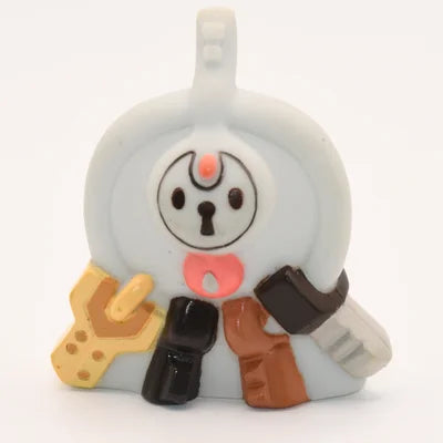 Figurine Pokemon Trousselin Klefki Schluesselack N°707 finger puppet