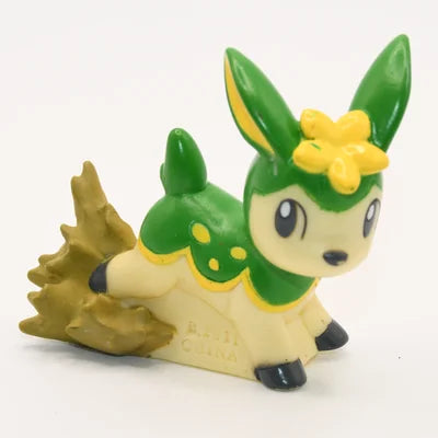Figurine Pokemon Vivaldaim Deerling Hirschwurm N°585 pose ete finger puppet