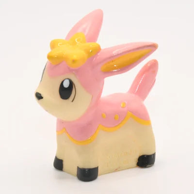 Figurine Pokemon Vivaldaim Deerling Hirschwurm N°585 pose printemps finger puppet